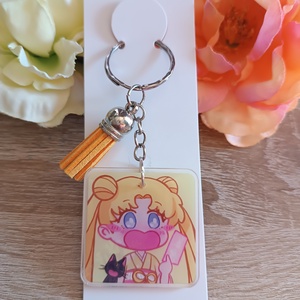 Sailor Moon kulcstartó , Táska & Tok, Kulcstartó & Táskadísz, Kulcstartó, Ékszerkészítés, MESKA