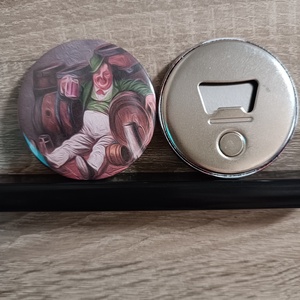 Mágneses sörnyitó - Meska.hu