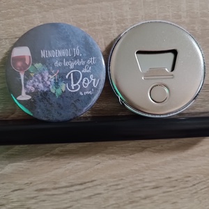 Mágneses sörnyitó - Meska.hu