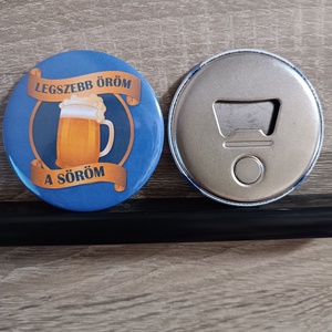 Mágneses sörnyitó - Meska.hu
