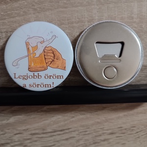 Mágneses sörnyitó - Meska.hu