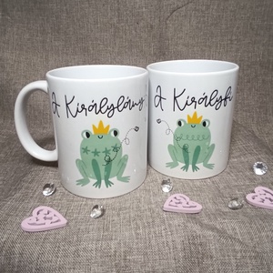 Páros bögre, Otthon & Életmód, Konyhafelszerelés, tálalás, Tálalás, Bögre & Csésze, Decoupage, transzfer és szalvétatechnika, MESKA