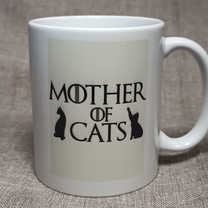 Cicás bögre, Otthon & Életmód, Konyhafelszerelés, tálalás, Tálalás, Bögre & Csésze, Decoupage, transzfer és szalvétatechnika, MESKA