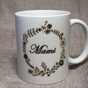 Mama bögre , Otthon & Életmód, Konyhafelszerelés, tálalás, Tálalás, Bögre & Csésze, Decoupage, transzfer és szalvétatechnika, MESKA