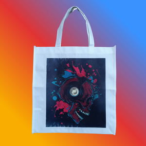 Reklám táska , Táska & Tok, Bevásárlás & Shopper táska, Shopper, textiltáska, szatyor, Decoupage, transzfer és szalvétatechnika, Mindenmás, MESKA