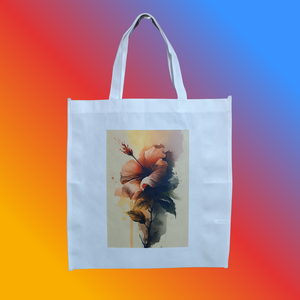 Reklám táska , Táska & Tok, Bevásárlás & Shopper táska, Shopper, textiltáska, szatyor, Decoupage, transzfer és szalvétatechnika, Mindenmás, MESKA