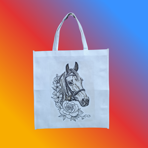 Reklám táska , Táska & Tok, Bevásárlás & Shopper táska, Shopper, textiltáska, szatyor, Decoupage, transzfer és szalvétatechnika, Mindenmás, MESKA