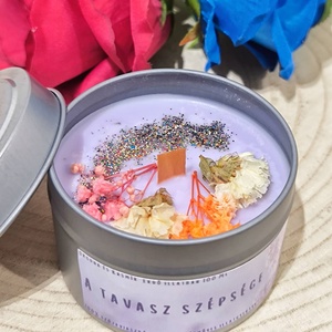 A tavasz szépsége illatgyertya - otthon & életmód - gyertya, illat, aroma - gyertya - Meska.hu