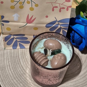 Menta illatú gyertya - otthon & életmód - gyertya, illat, aroma - gyertya - Meska.hu