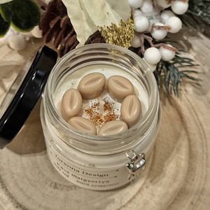 Kávé illatgyertya - otthon & életmód - gyertya, illat, aroma - gyertya - Meska.hu