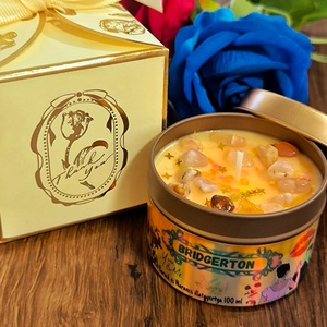 Bridgerton illatgyertya, Otthon & Életmód, Gyertya, illat, aroma, Gyertya, Gyertya-, mécseskészítés, MESKA