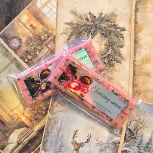 A karácsony varázsa illatviasz, Otthon & Életmód, Gyertya, illat, aroma, Illatviasz, Gyertya-, mécseskészítés, MESKA