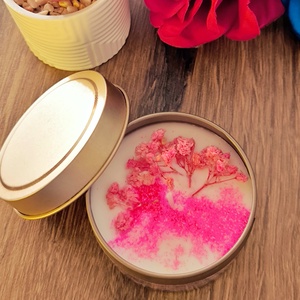 Jácint illatgyertya - otthon & életmód - gyertya, illat, aroma - gyertya - Meska.hu