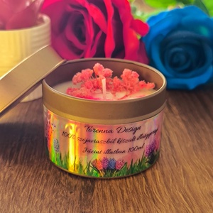 Jácint illatgyertya, Otthon & Életmód, Gyertya, illat, aroma, Gyertya, Gyertya-, mécseskészítés, MESKA