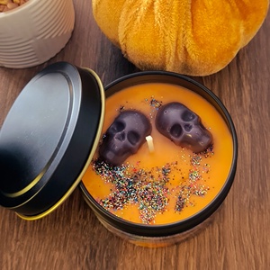 Sütőtökös illatgyertya - otthon & életmód - gyertya, illat, aroma - gyertya - Meska.hu