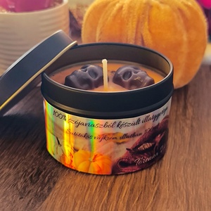 Sütőtökös illatgyertya - otthon & életmód - gyertya, illat, aroma - gyertya - Meska.hu