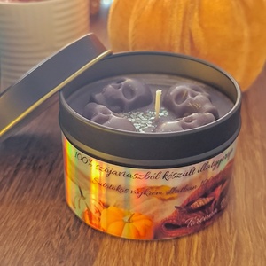 Sütőtökös vajkrém illatgyertya, Otthon & Életmód, Gyertya, illat, aroma, Gyertya, Gyertya-, mécseskészítés, MESKA