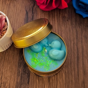 Jurassic Park illatgyertya, Otthon & Életmód, Gyertya, illat, aroma, Gyertya, Gyertya-, mécseskészítés, MESKA