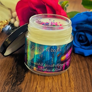 A jövő városa illatgyertya - otthon & életmód - gyertya, illat, aroma - gyertya - Meska.hu