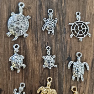 Medál - teknős - kellékek & szerszámok - ékszerkellék - medál csomag - Meska.hu