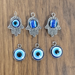 Medál - Fatima keze és gonosz szem, Kellékek & szerszámok, Ékszerkellék, Medál csomag, Ékszerkészítés, MESKA