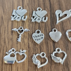 Medál - szív - kellékek & szerszámok - ékszerkellék - medál csomag - Meska.hu