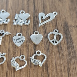 Medál - szív - kellékek & szerszámok - ékszerkellék - medál csomag - Meska.hu