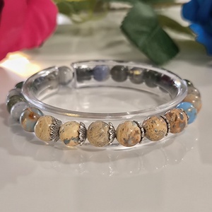 Ásvány karkötő - ékszer - karkötő - ásványkarkötő - Meska.hu