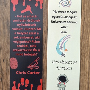 Könyvjelző - Chris Carter - Meska.hu