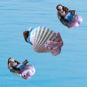 Sellő medál  - ékszer - nyaklánc - medál - Meska.hu