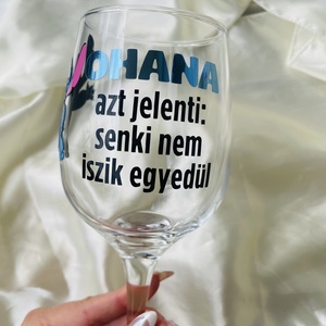 Egyedi tervezésű vicces mesehősös boros pohár - otthon & életmód - konyhafelszerelés, tálalás - tálalás - boros poharak, szettek - Meska.hu