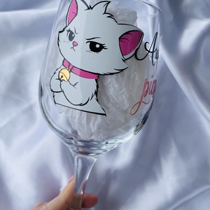 Egyedi tervezésű mesehősös boros pohár vicces felirattal - otthon & életmód - konyhafelszerelés, tálalás - tálalás - boros poharak, szettek - Meska.hu