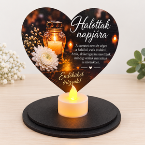 Halottak napi dísz, Otthon & Életmód, Vallás, Temetkezési tárgy, Temetői gyertyák, mécsesek, Famegmunkálás, MESKA