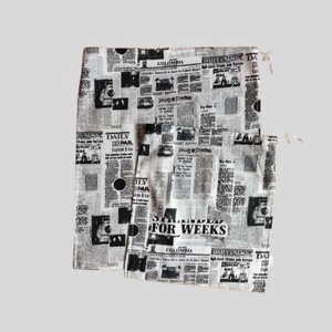 Szennyestartó zsák szett utazáshoz táskába, bőröndbe újságos - otthon & életmód - tárolás & rendszerezés - szennyestartó - Meska.hu