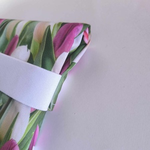 Vízlepergető könyvtok tulipános - könyv & zene - könyvtok - Meska.hu
