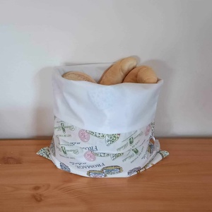Frissentartó kenyeres zsák+bevásárló zsák sajtos - táska & tok - bevásárlás & shopper táska - kenyeres zsák - Meska.hu