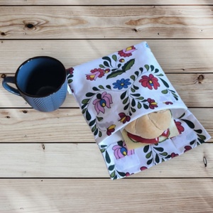 Nasitartó matyó mintás, Táska & Tok, Uzsonna- & Ebéd tartó, Szendvics csomagoló, Varrás, MESKA