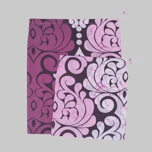 Szennyestartó zsák szett utazáshoz táskába, bőröndbe lila cifra mintás - otthon & életmód - tárolás & rendszerezés - szennyestartó - Meska.hu