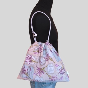 Aqua-zsák levendulás - táska & tok - edzőtáskák - sporttáska - Meska.hu