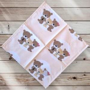 Frissentartó textilszalvéta frissentartó macis - táska & tok - uzsonna- & ebéd tartó - szendvics csomagoló - Meska.hu