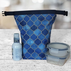 Ételhordó és uzsonnás táska marokkói mintás - táska & tok - uzsonna- & ebéd tartó - ebéd tasak, doboz - Meska.hu