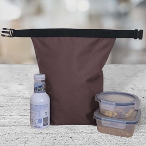 Ételhordó és uzsonnás táska barna - táska & tok - uzsonna- & ebéd tartó - ebéd tasak, doboz - Meska.hu