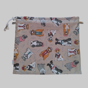 Aqua-zsák bohém kutyás - táska & tok - edzőtáskák - sporttáska - Meska.hu