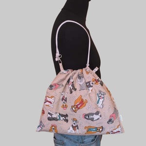 Aqua-zsák bohém kutyás - táska & tok - edzőtáskák - sporttáska - Meska.hu