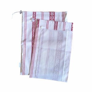 Frissentartó kenyeres zsák+bevásárló zsák piros szőttes - táska & tok - bevásárlás & shopper táska - kenyeres zsák - Meska.hu