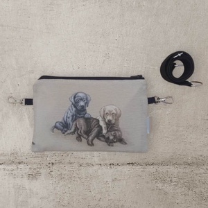 Mini övtáska kölyökkutyás - táska & tok - övtáska - Meska.hu