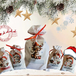 Névre szóló Mikulászsák - Meska.hu