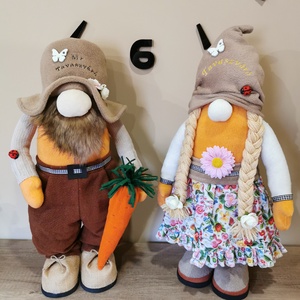 Tavaszváró Manó( Lány ) - Meska.hu