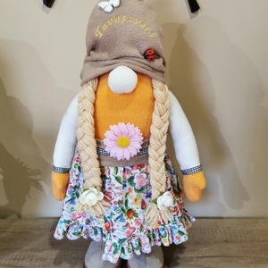 Tavaszváró Manó( Lány ) - otthon & életmód - dekoráció - manók - Meska.hu