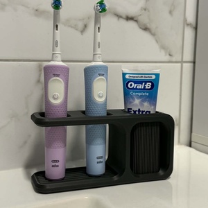 3D nyomtatott fogkefetartó több színben és méretben, Otthon & Életmód, Fürdőszoba, Fogkefetartó, , MESKA